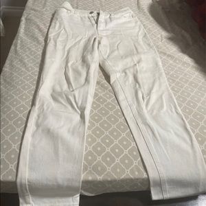 Forever 21 White Mom Jean
